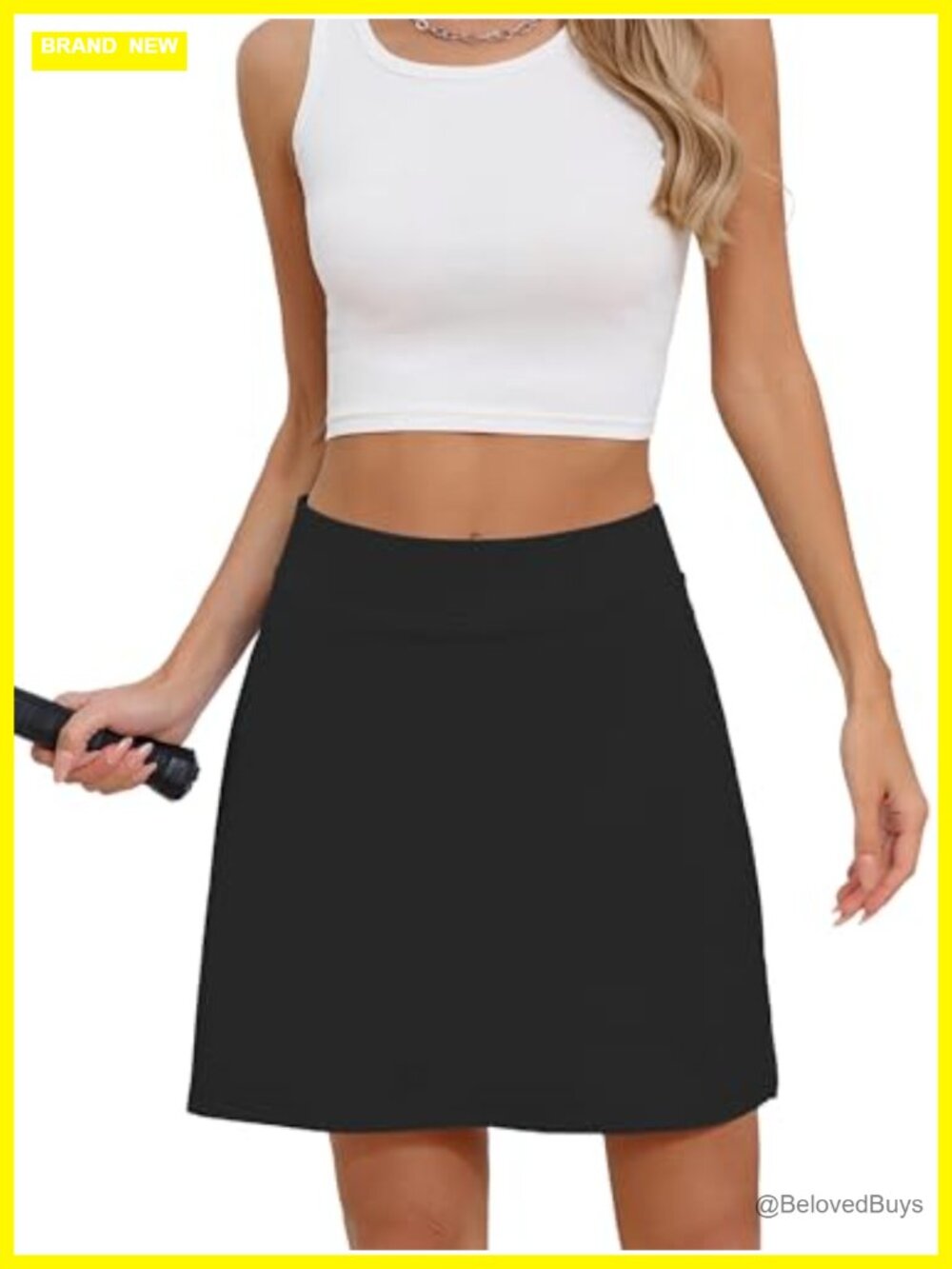 Women's Active Skort Lightweight Tennis Golf Skirt with Built-in Shorts